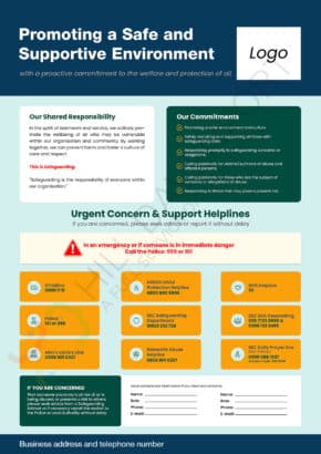 Business Safeguarding Poster